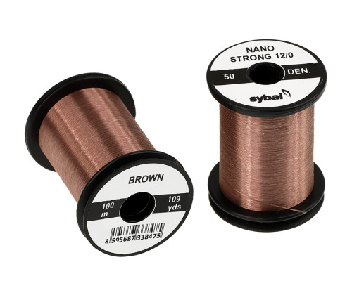 Nano Strong Thread, 50 Den.  12/0, Brown
